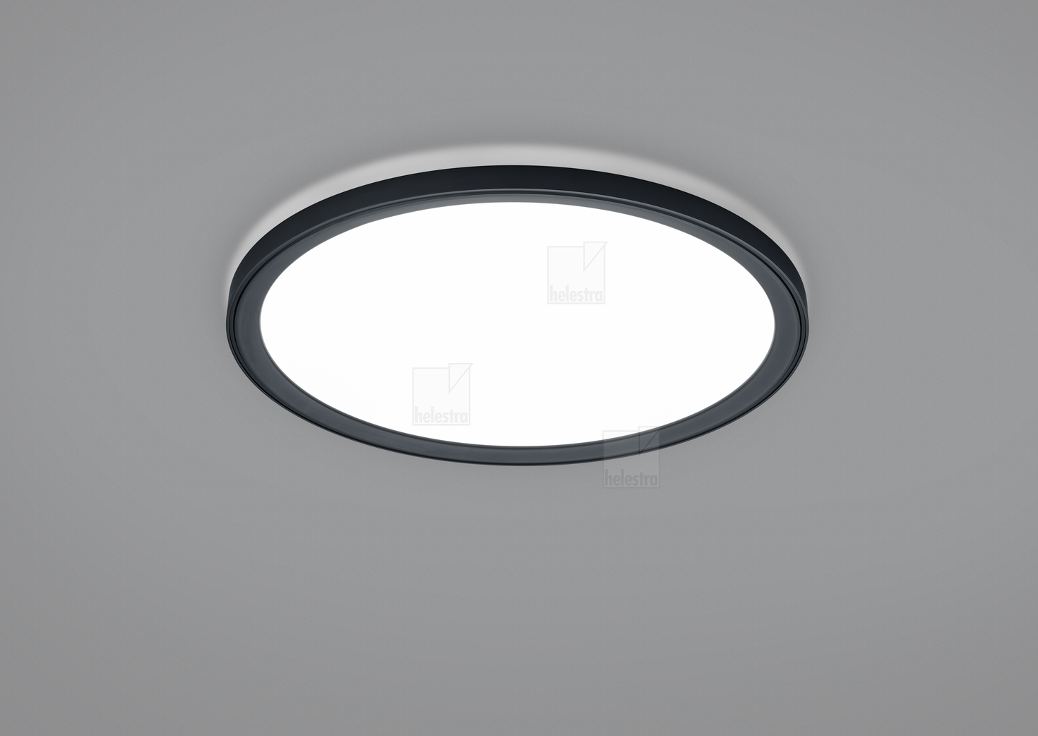 Helestra LICA  ceiling luminaire aluminium mat black