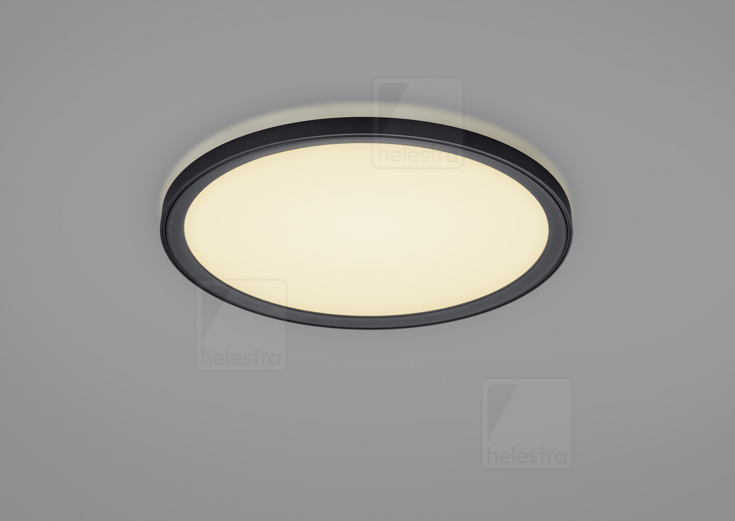 Helestra LICA  ceiling luminaire aluminium mat black