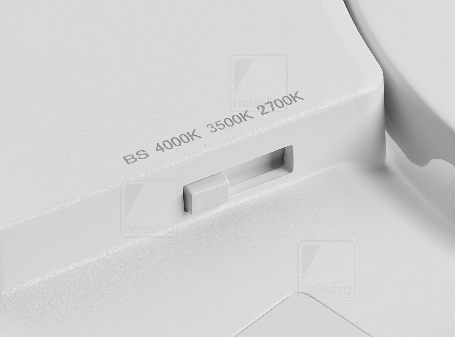 Helestra LICA  Plafonnier aluminium noir mat