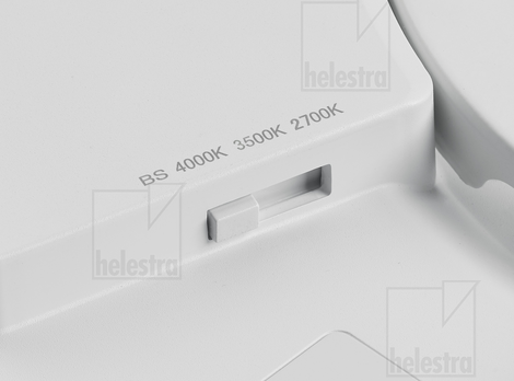 Helestra LICA  Plafonnier aluminium noir mat