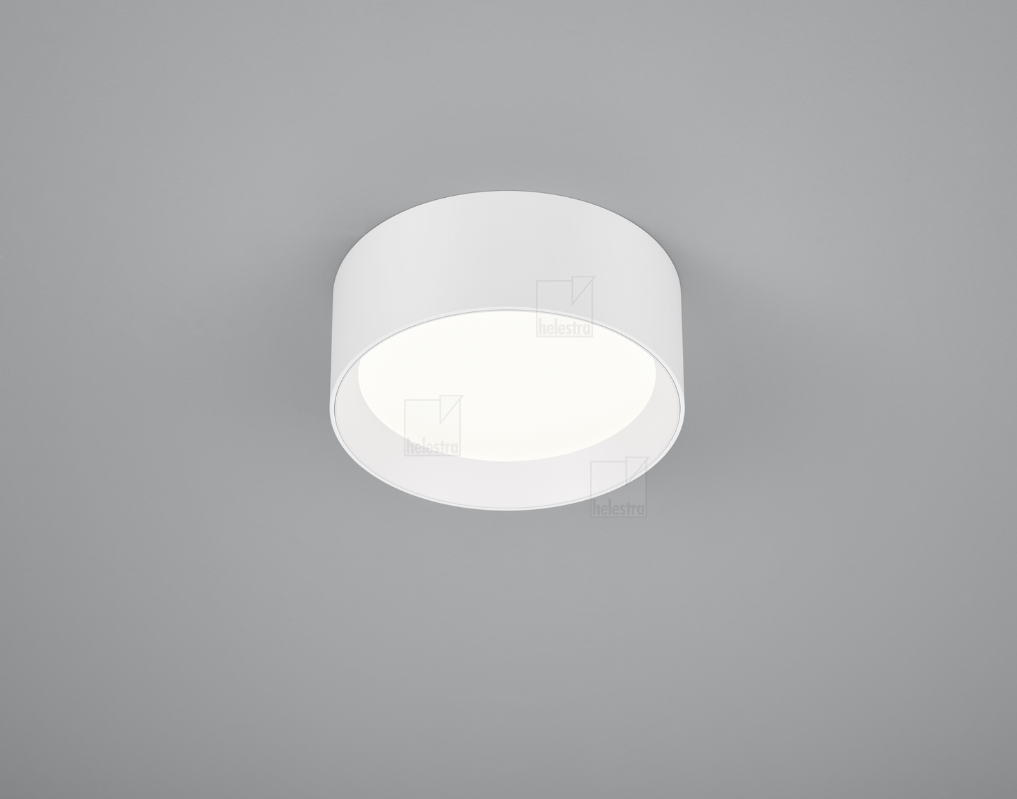 Helestra ENIO  Plafonnier aluminium blanc - blanc