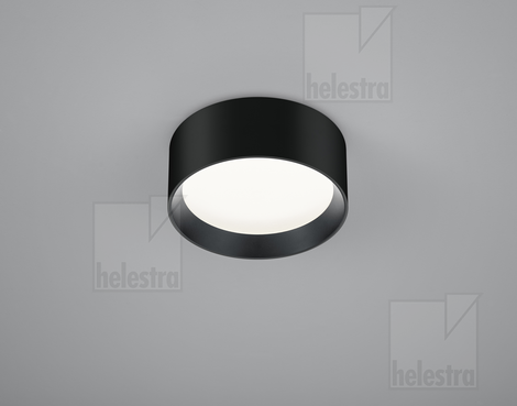 Helestra ENIO  ceiling luminaire aluminium black - black
