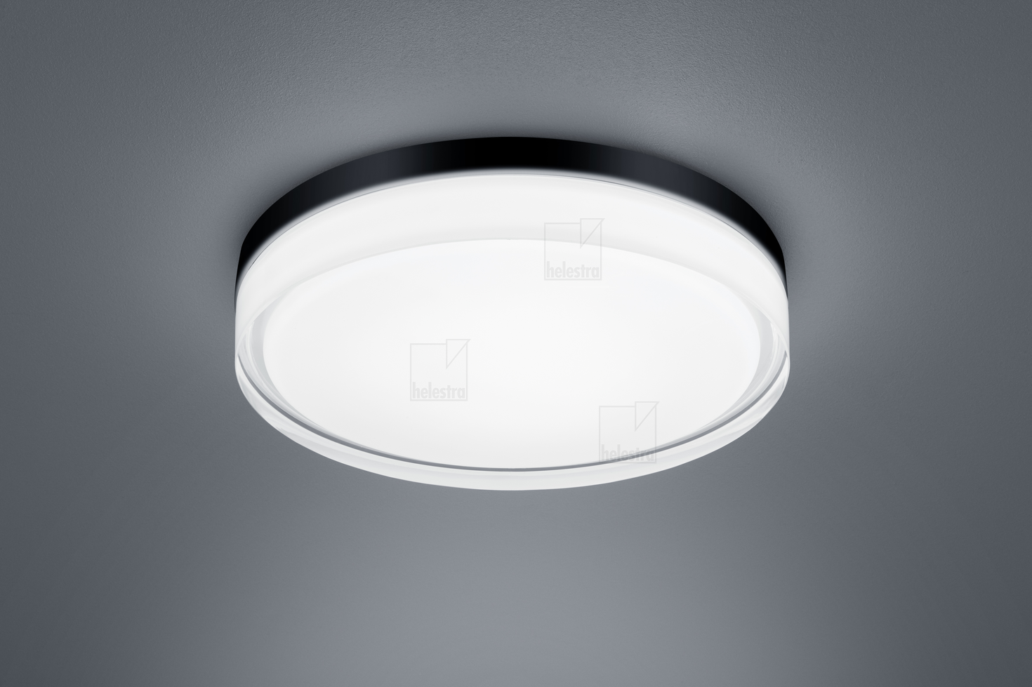 Helestra TANA  Plafonnier Acier noir mat