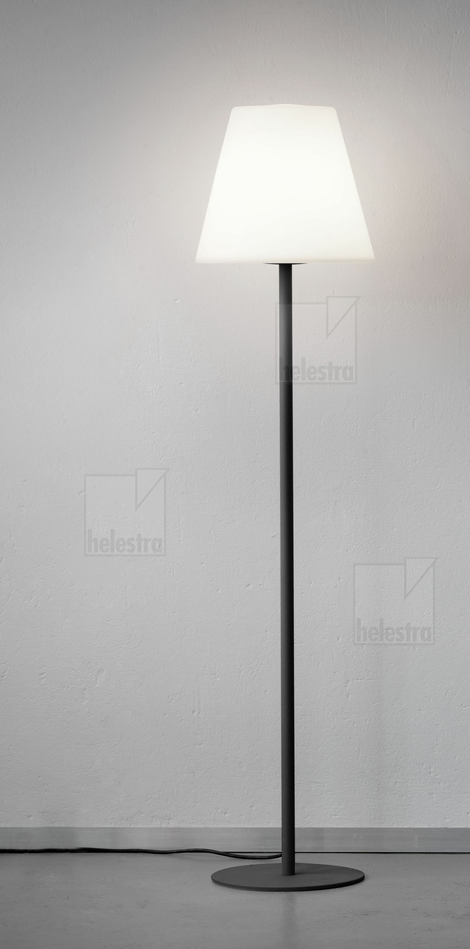 Helestra MORIS  floor luminaire steel graphite