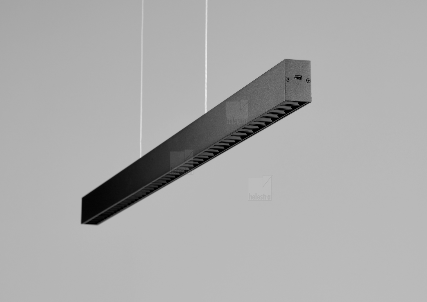 Helestra CAYO  pendant luminaire aluminium mat black