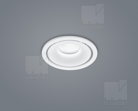 Helestra ROTA  Deckenleuchte Aluminium mattweiß