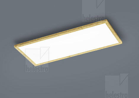 Helestra RACK  Deckenleuchte Aluminium blattgold