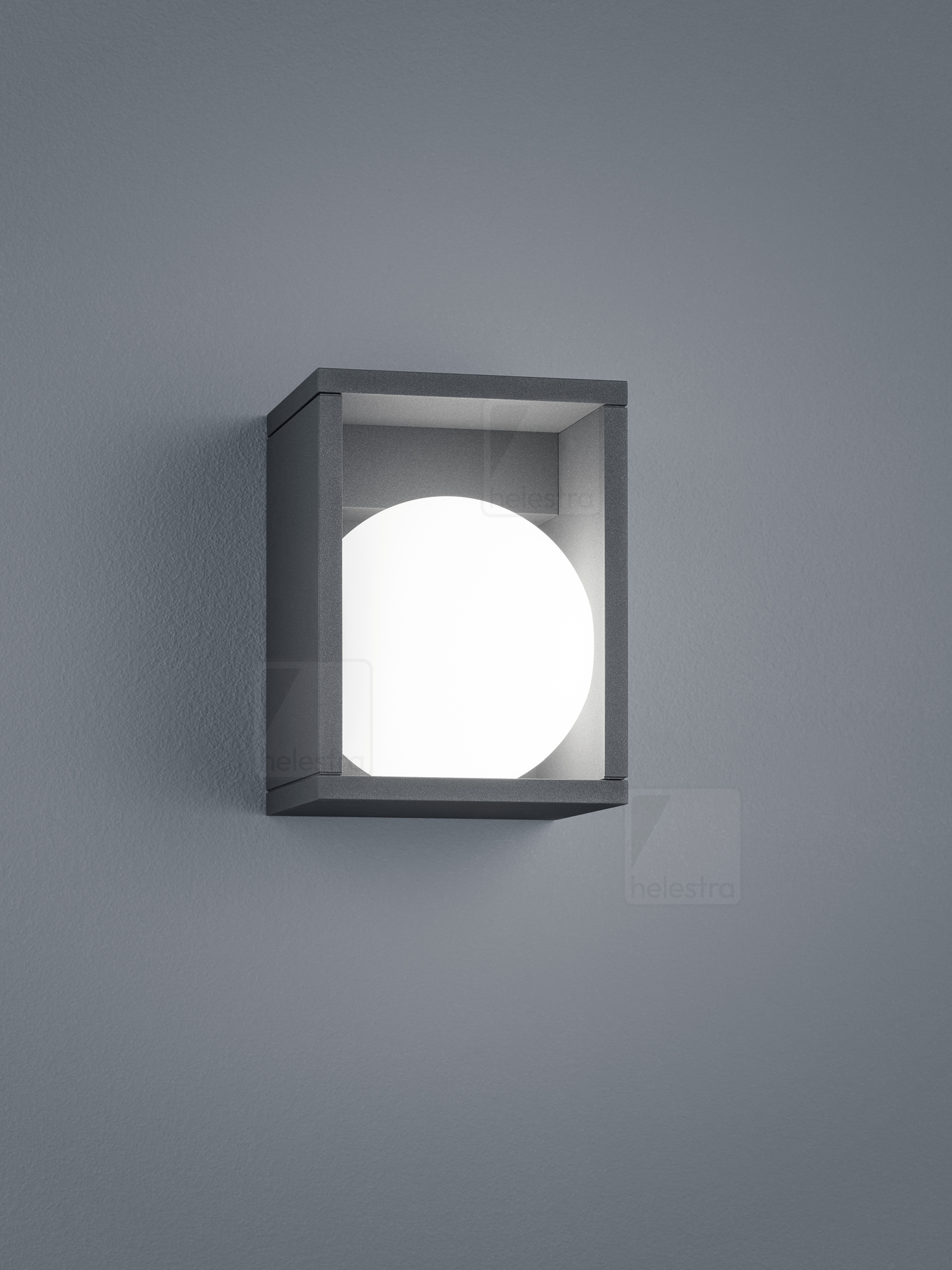 Helestra ANOU  wall luminaire aluminium graphite