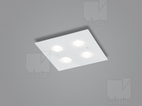 Helestra BELOS  ceiling luminaire steel white