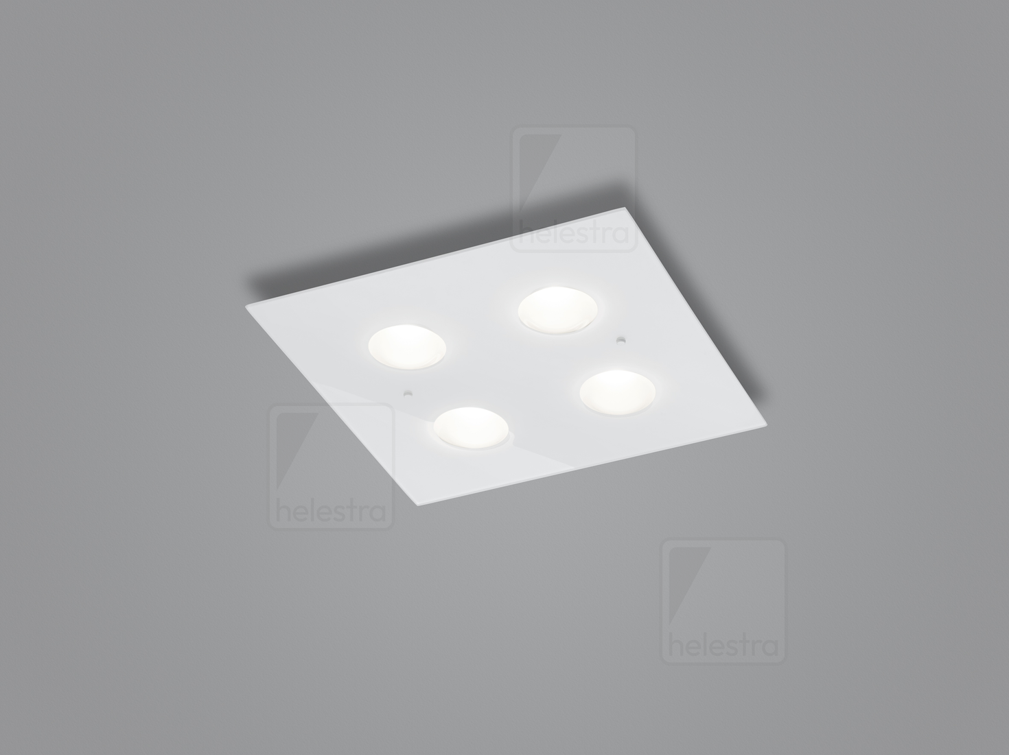 Helestra BELOS  ceiling luminaire steel white