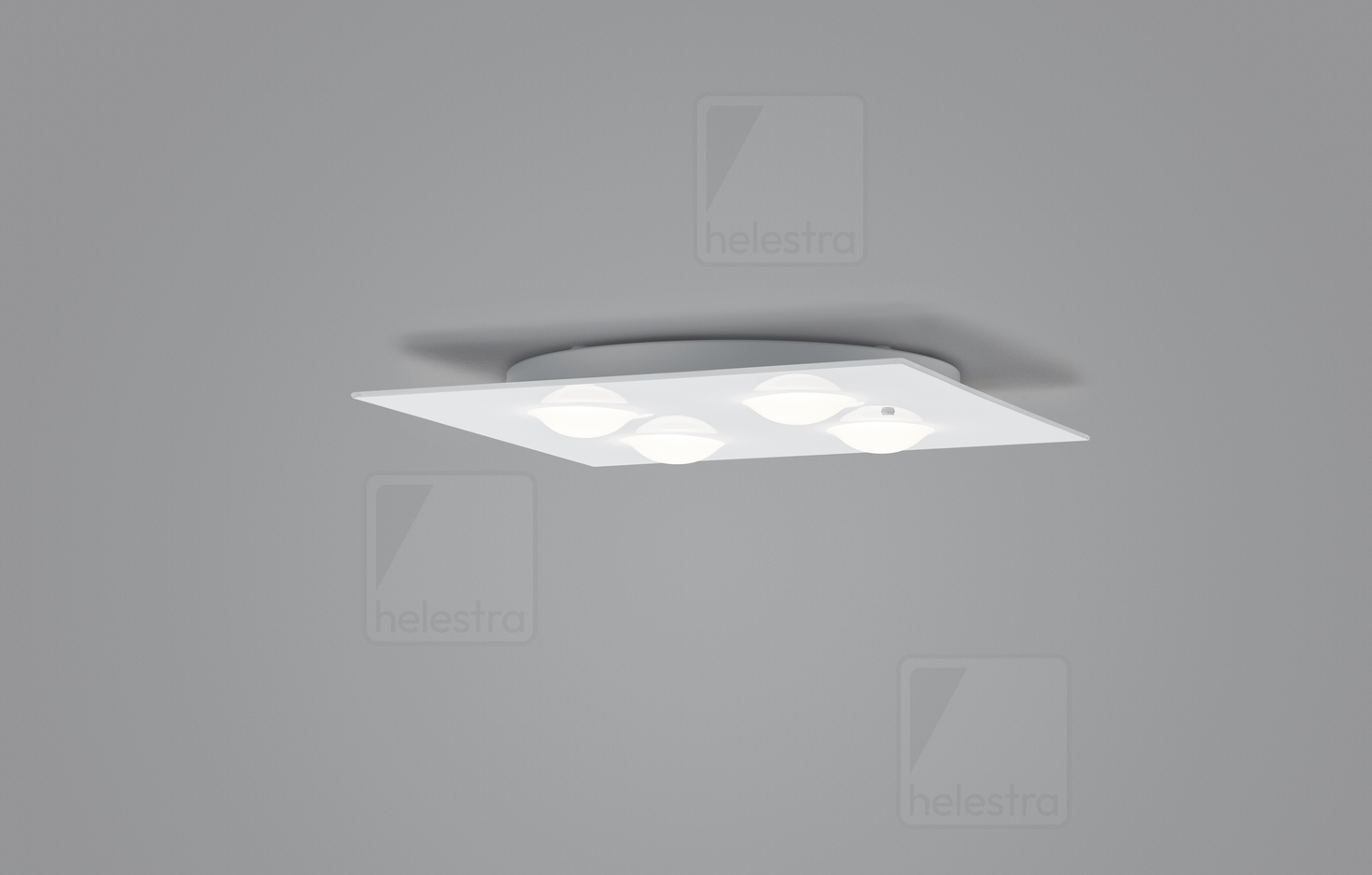 Helestra BELOS  ceiling luminaire steel white