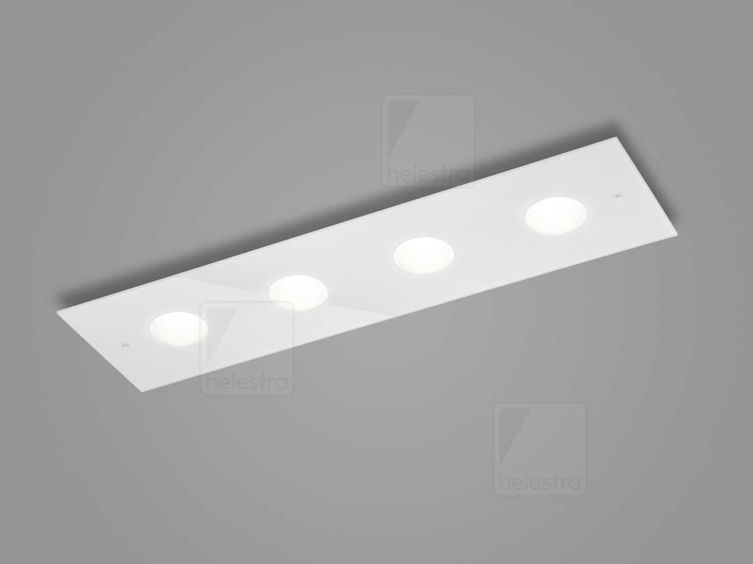 Helestra BELOS  ceiling luminaire steel white