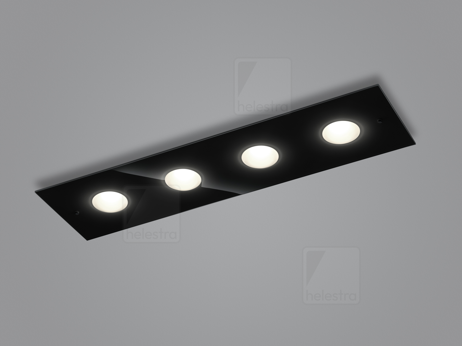 Helestra BELOS  ceiling luminaire steel black