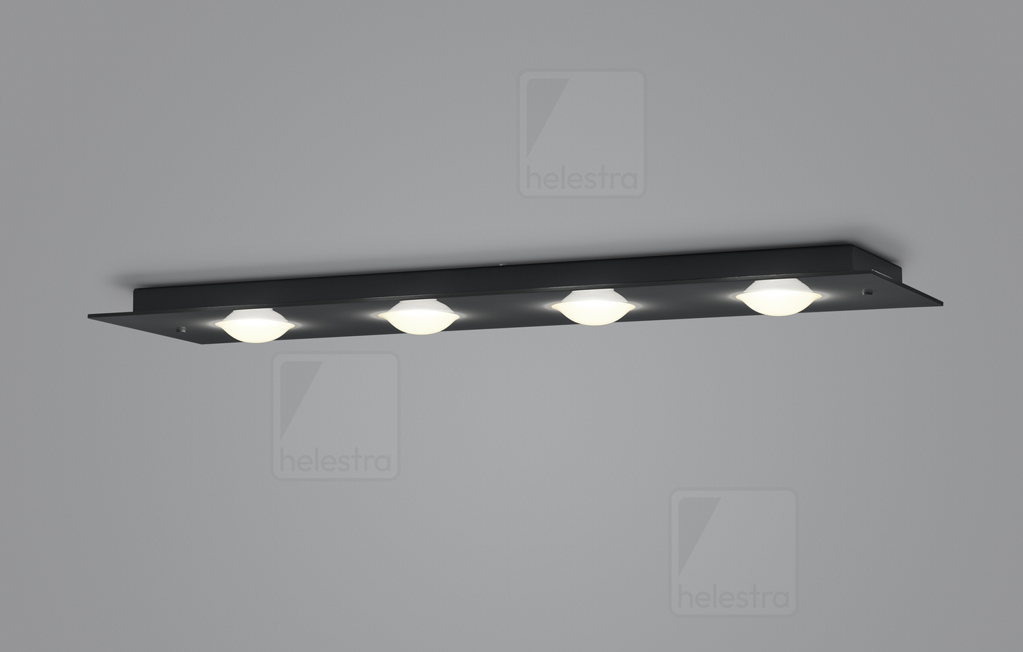 Helestra BELOS  ceiling luminaire steel black