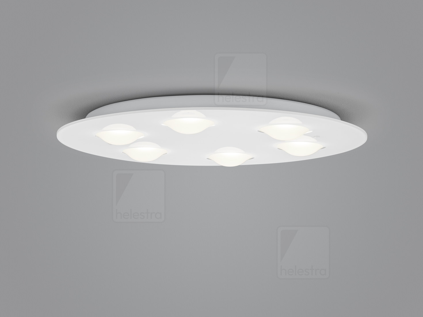 Helestra BELOS  ceiling luminaire steel white