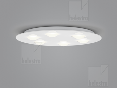 Helestra BELOS  ceiling luminaire steel white
