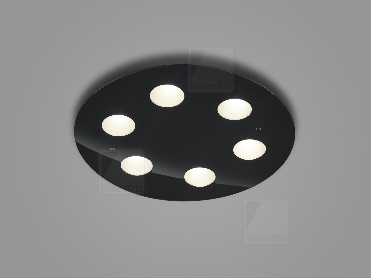 Helestra BELOS  ceiling luminaire steel black
