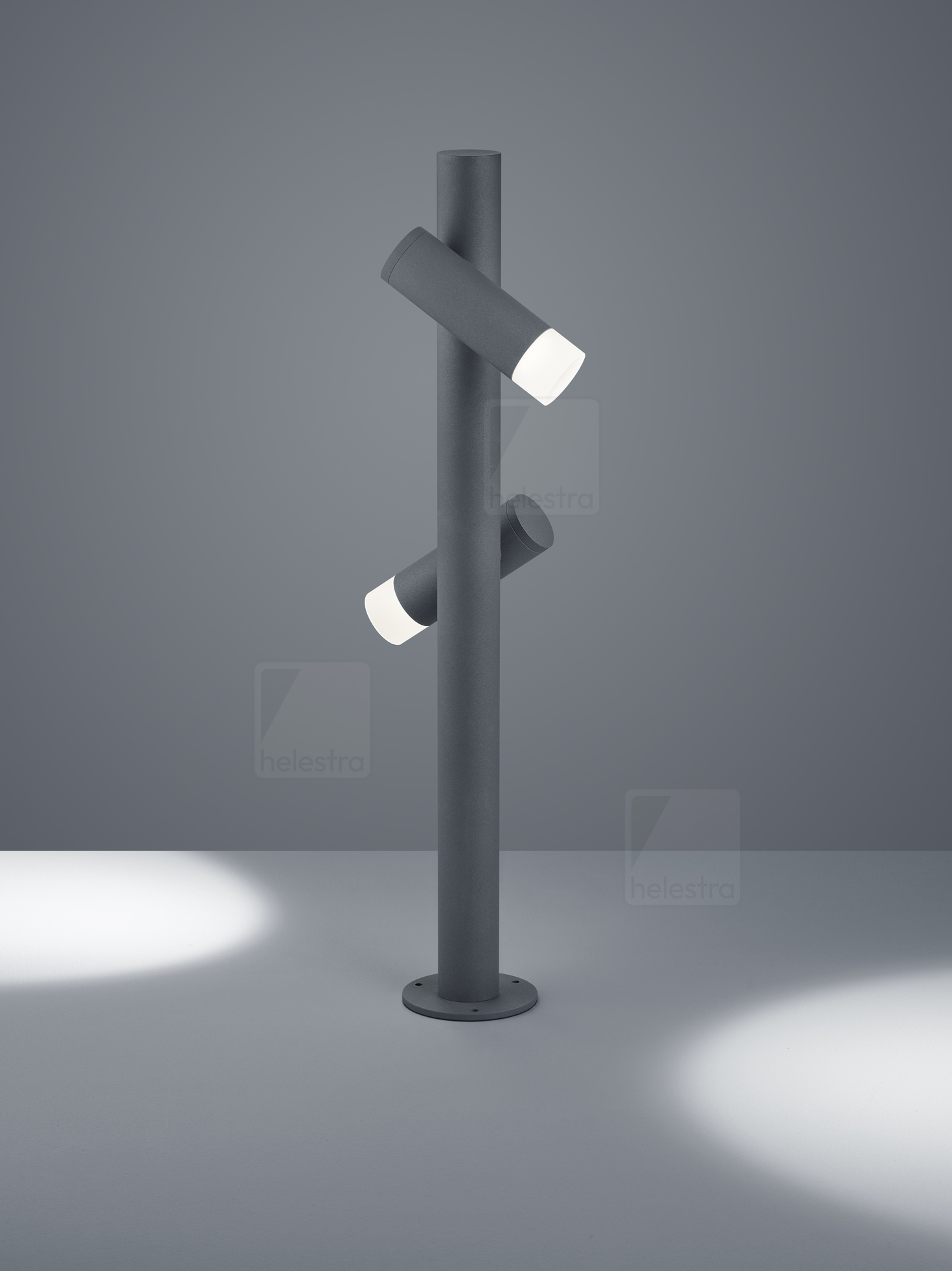 Helestra CILA  bollard luminaire aluminium graphite