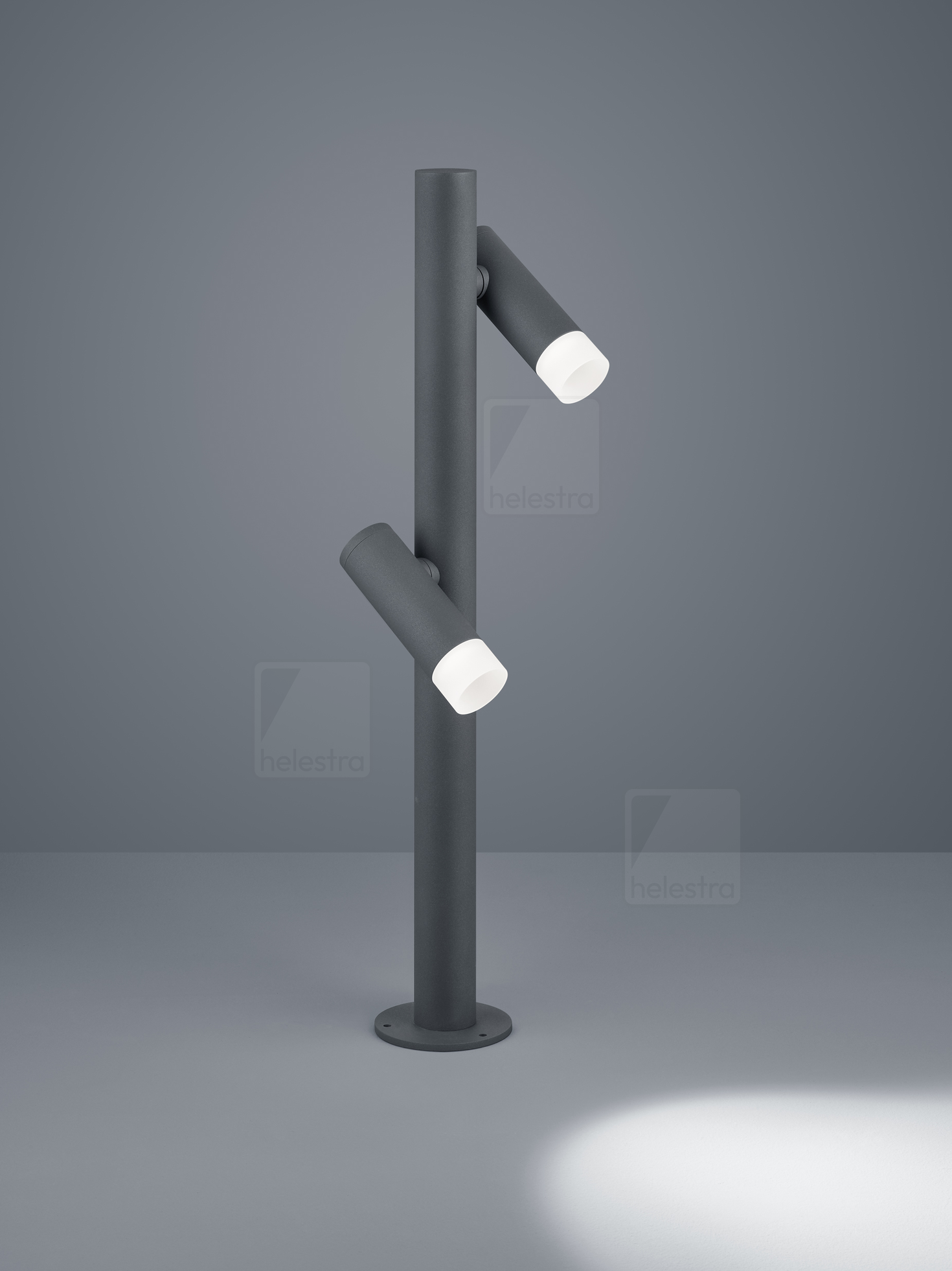 Helestra CILA  bollard luminaire aluminium graphite