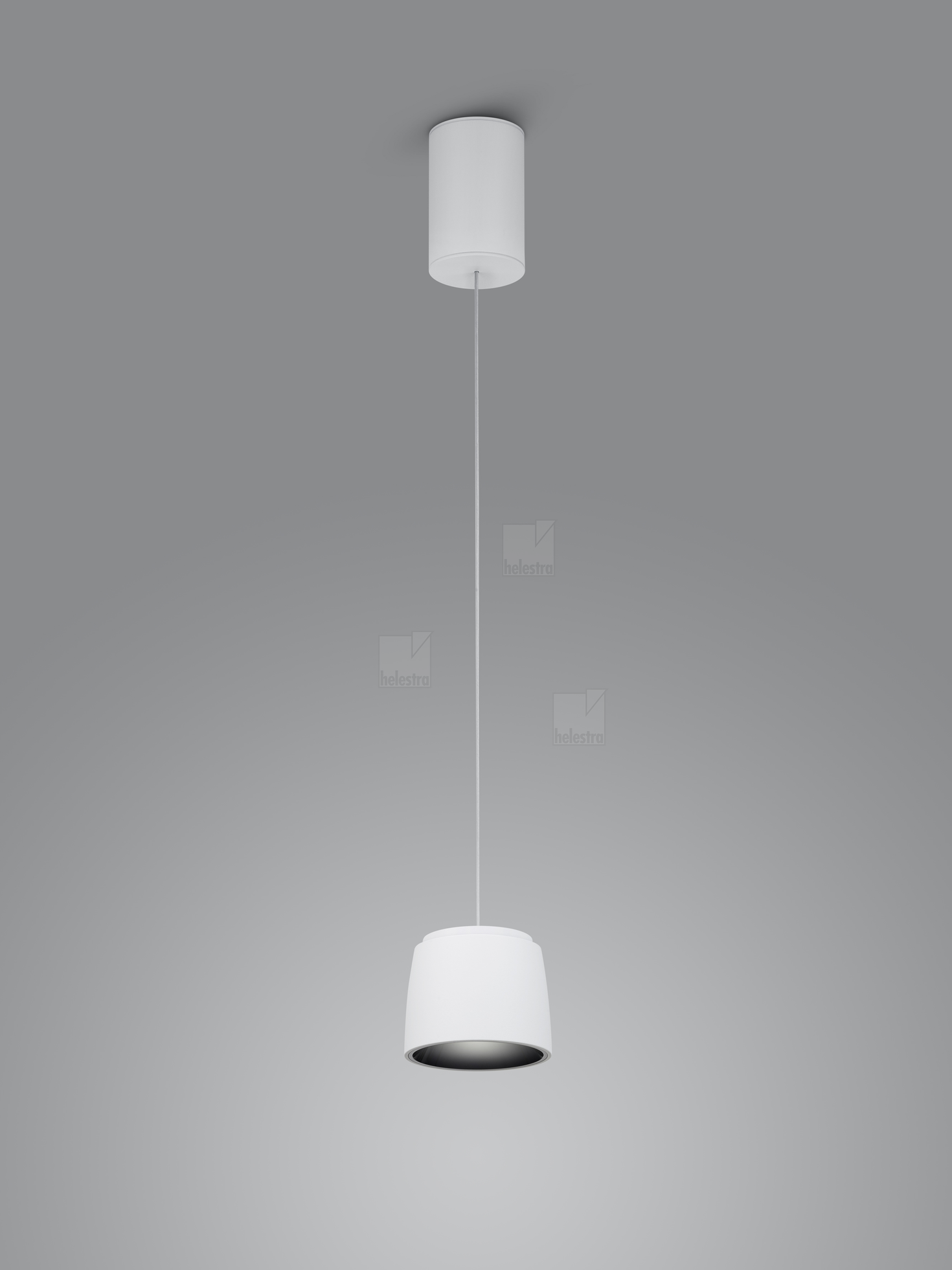 Helestra COPA  suspension lumineuse aluminium blanc - blanc
