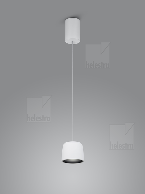 Helestra COPA  suspension lumineuse aluminium blanc - blanc
