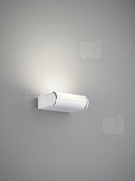 Helestra DAYO  applique Acier blanc mat