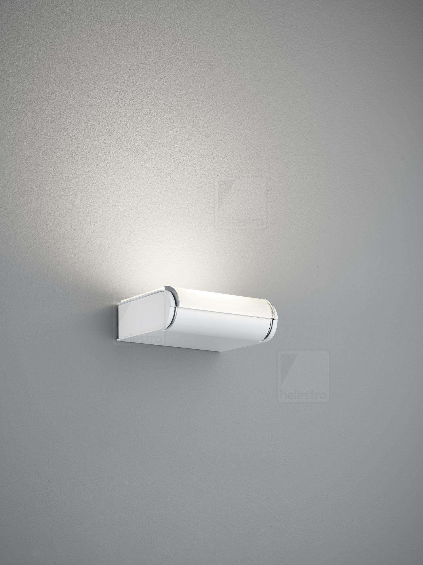 Helestra DAYO  wall luminaire steel mat white