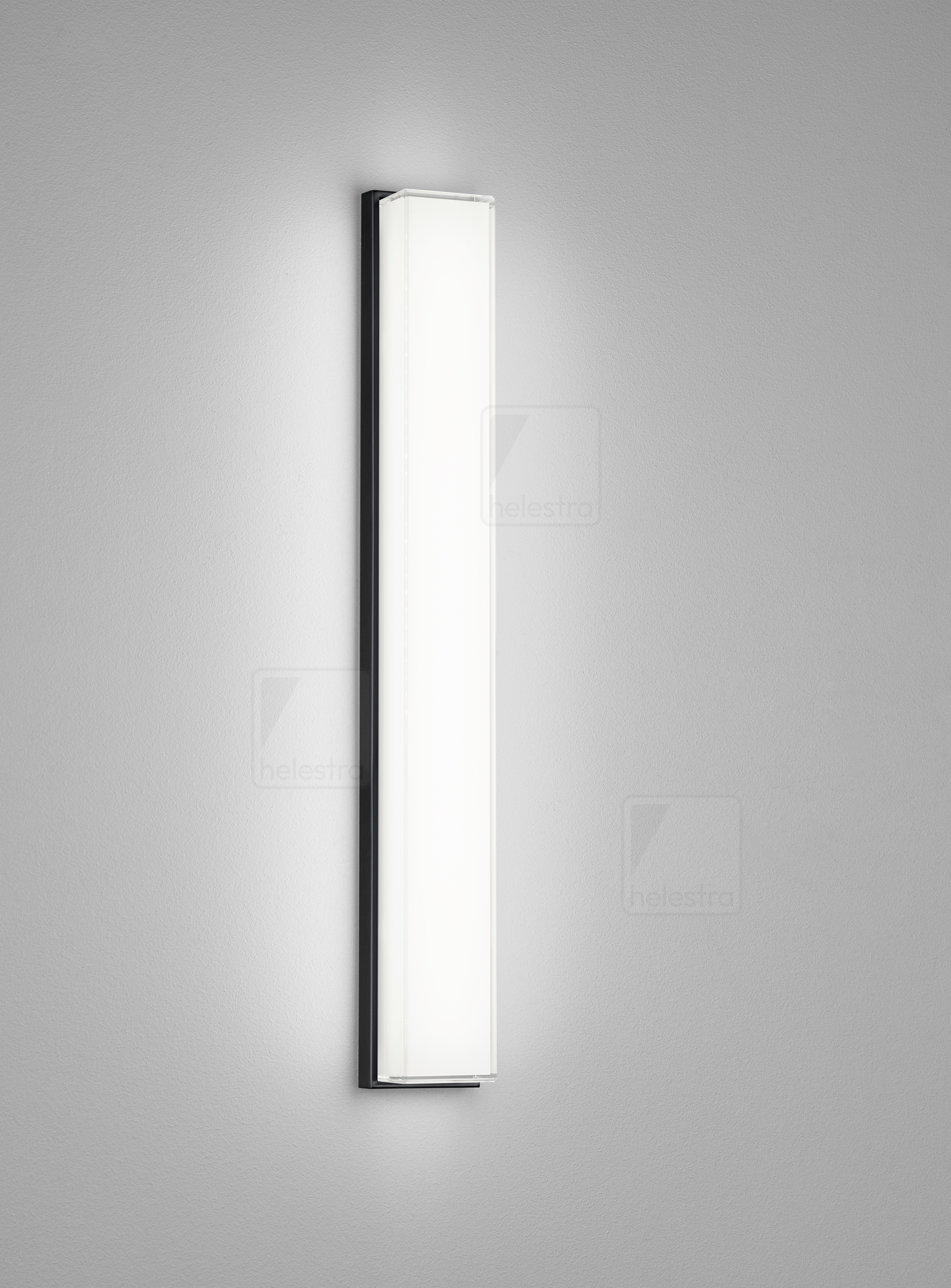 Helestra COSI  Wandleuchte Deckenleuchte Stahl mattschwarz