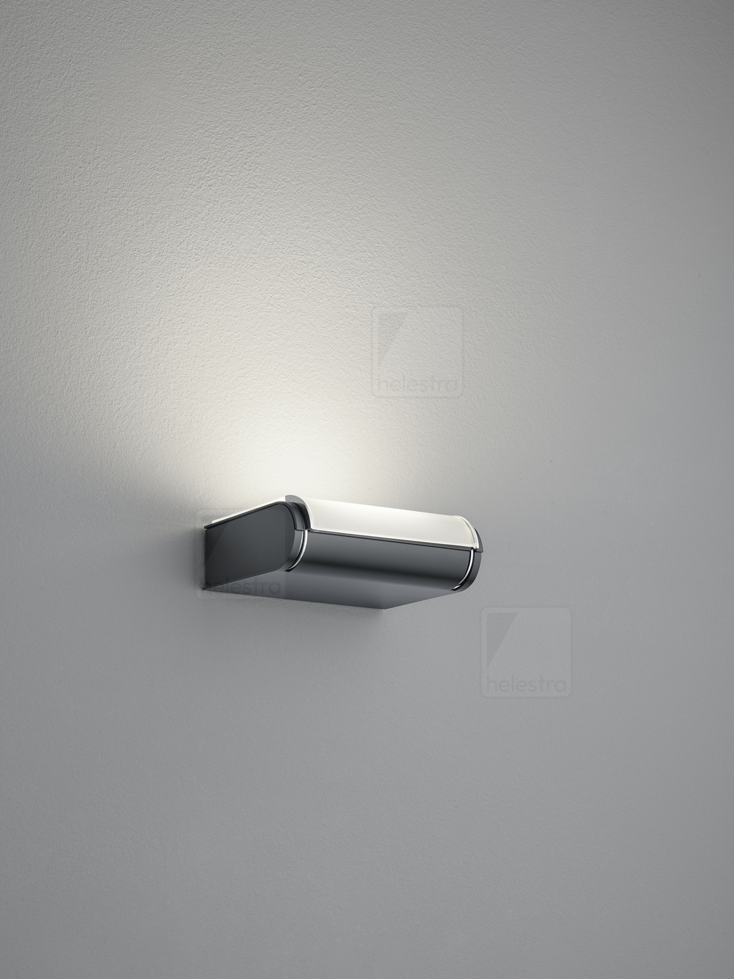 Helestra DAYO  wall luminaire steel mat black