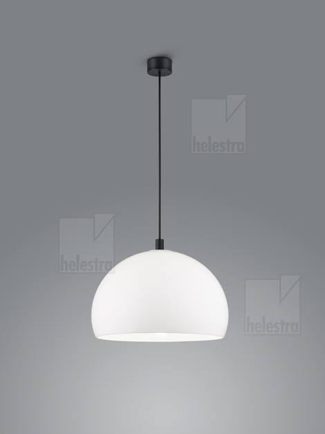 Helestra DORO  Pendelleuchte Aluminium mattschwarz