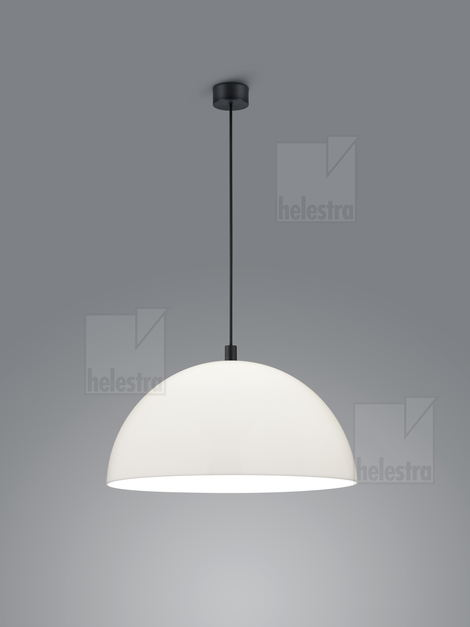 Helestra DORO  Pendelleuchte Aluminium mattschwarz