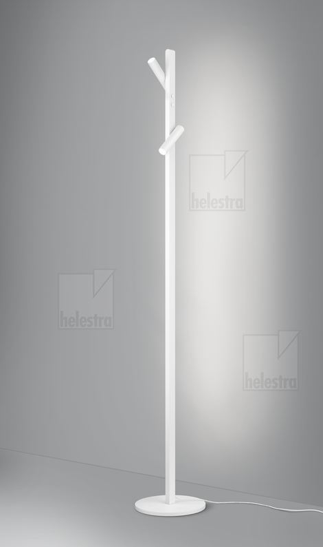 Helestra METIS  Stehleuchte Aluminium mattweiß