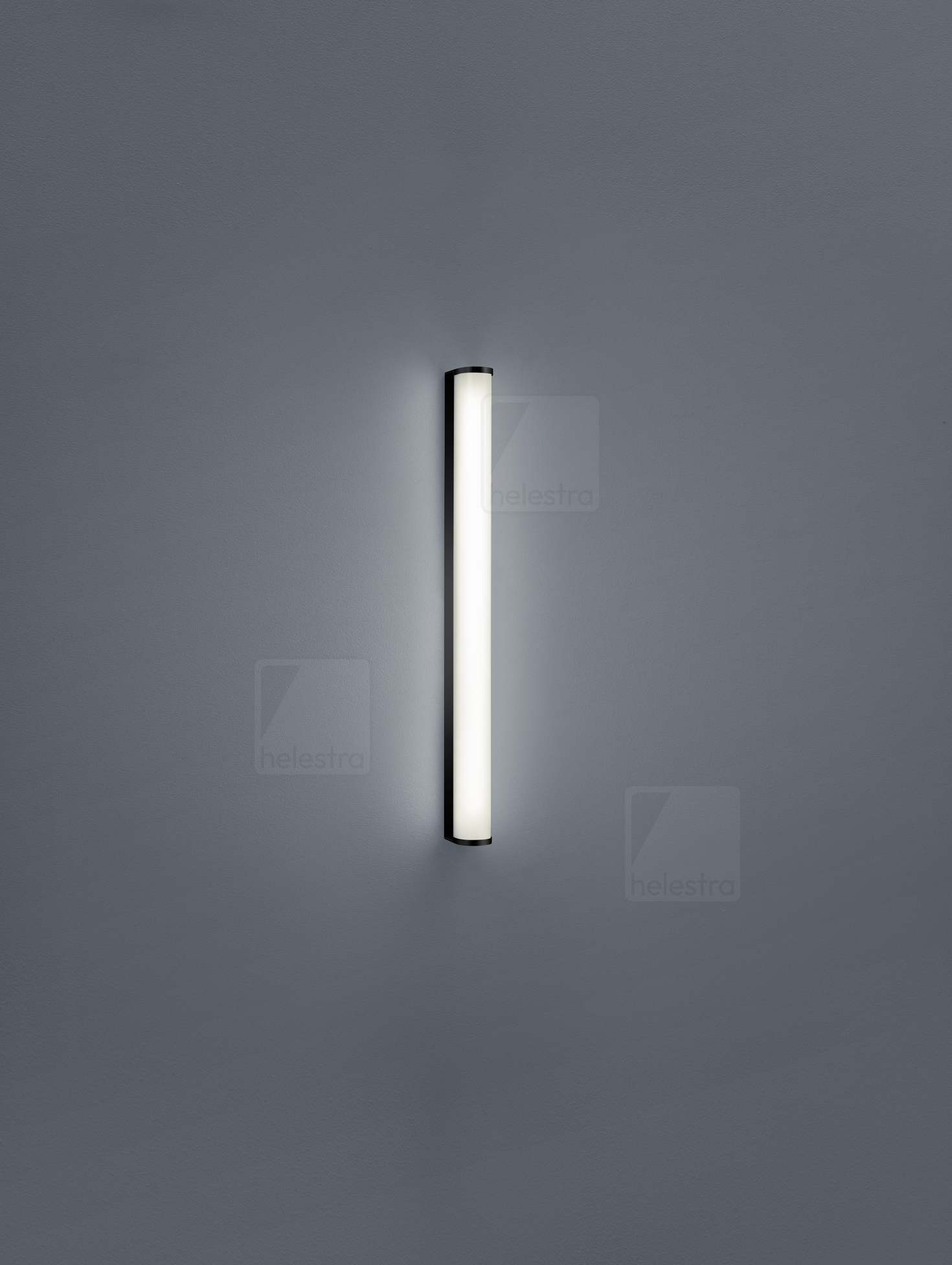 Helestra PONTO  Wandleuchte Aluminium mattschwarz