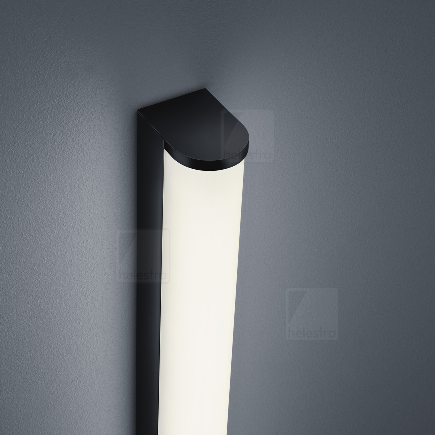 Helestra PONTO  Wandleuchte Aluminium mattschwarz