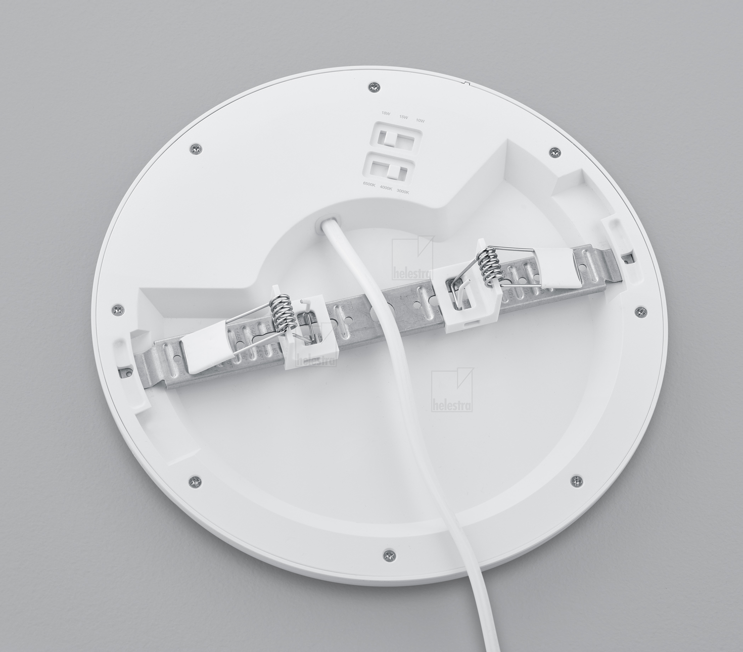 Helestra TAMO  Plafonnier encastré aluminium blanc mat