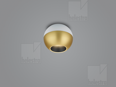 Helestra INEO  ceiling luminaire aluminium white - gold