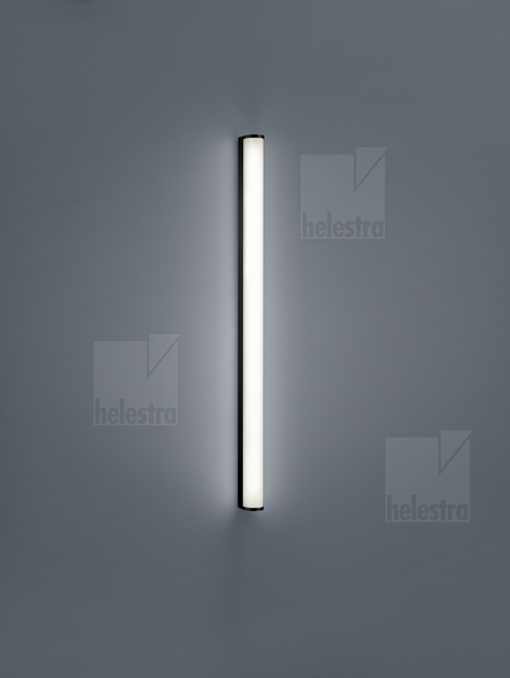 Helestra PONTO  Wandleuchte Aluminium mattschwarz