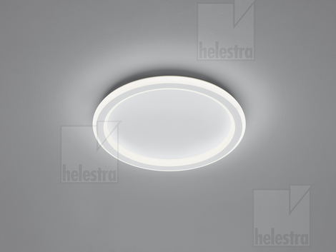 Helestra SAO  ceiling luminaire steel mat white
