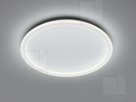 Helestra SAO  ceiling luminaire steel mat white