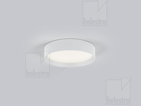 Helestra ENIO  Plafonnier aluminium blanc - blanc