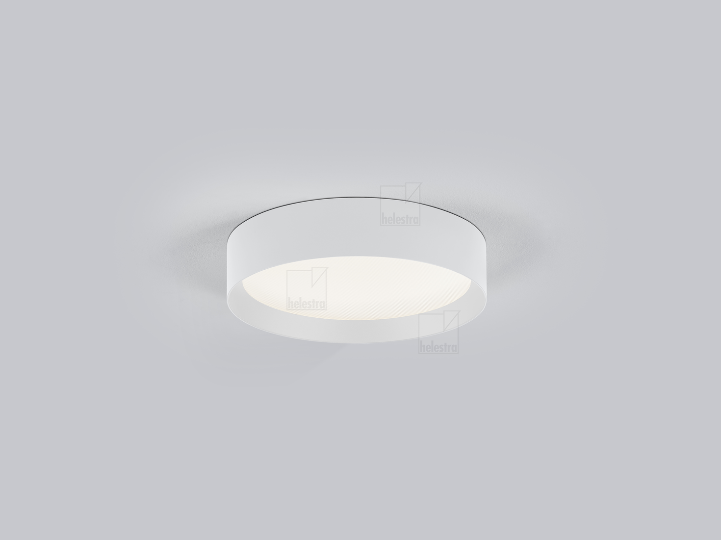 Helestra ENIO  Plafonnier aluminium blanc - blanc