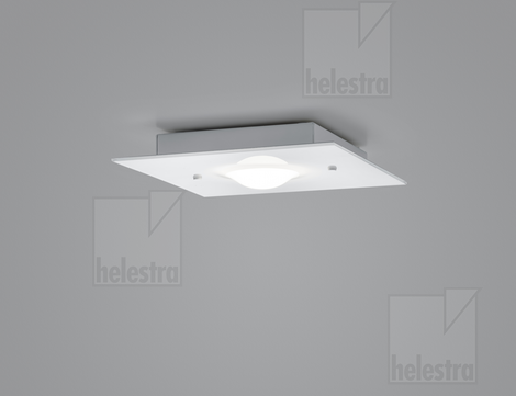 Helestra BELOS  lampada soffitto acciaio bianco