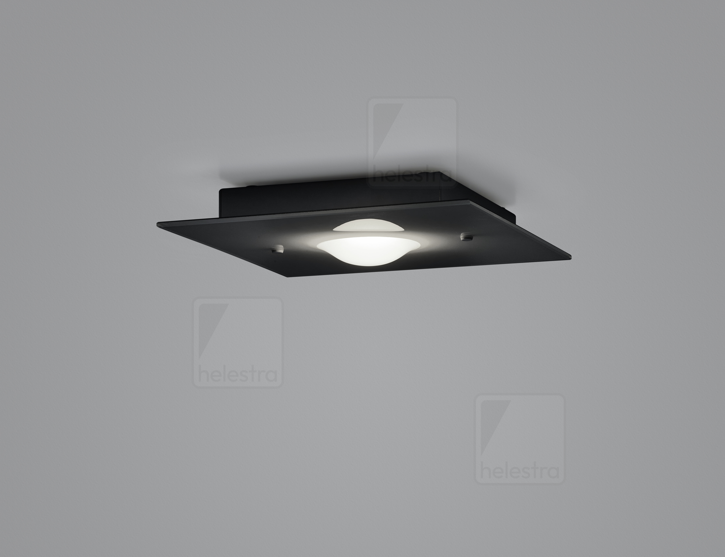 Helestra BELOS  ceiling luminaire steel mat black