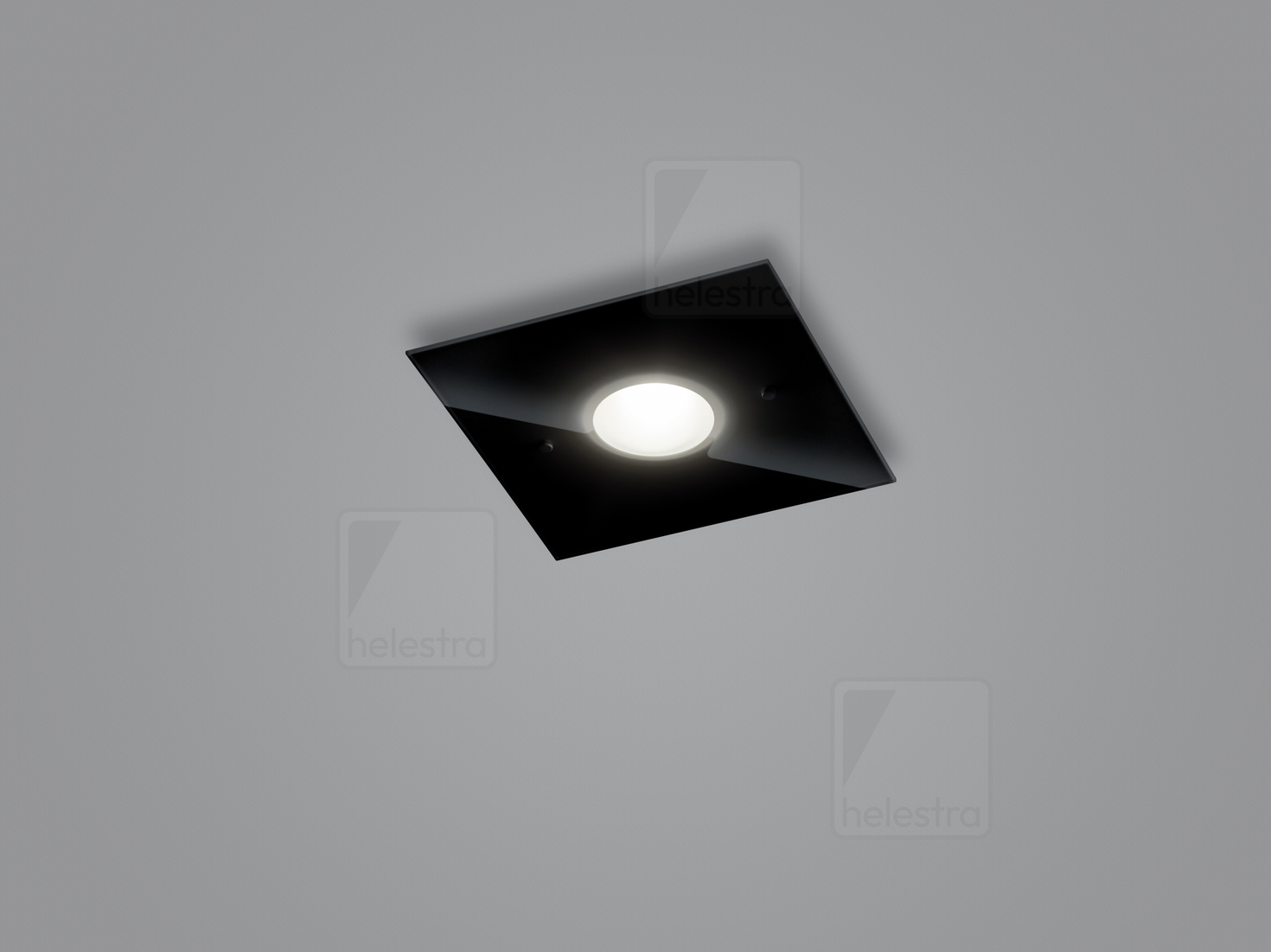 Helestra BELOS  ceiling luminaire steel mat black