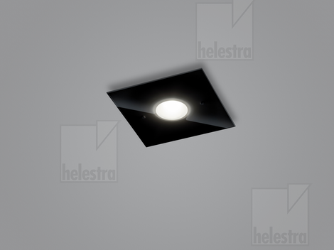 Helestra BELOS  ceiling luminaire steel mat black