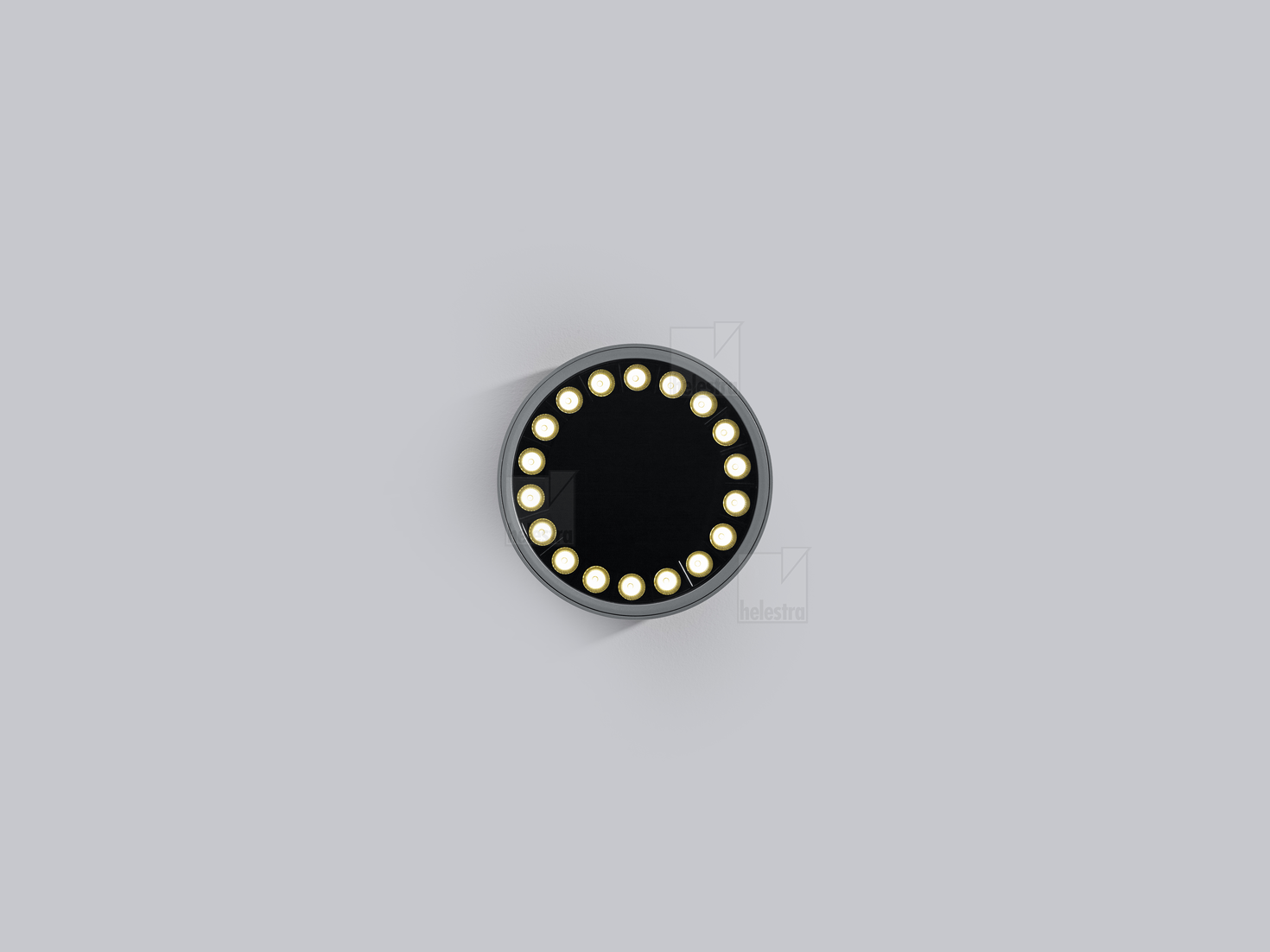 Helestra BICA  ceiling luminaire cast aluminium graphite