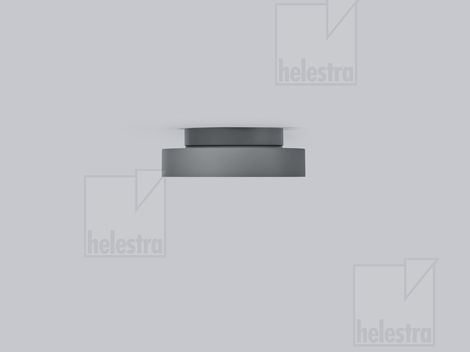 Helestra BICA  ceiling luminaire cast aluminium graphite