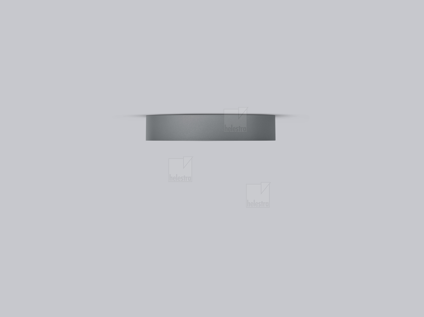 Helestra BICA  ceiling luminaire cast aluminium graphite