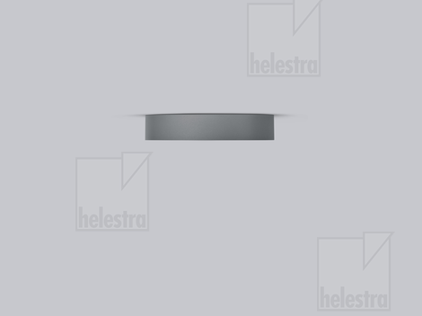 Helestra BICA  ceiling luminaire cast aluminium graphite