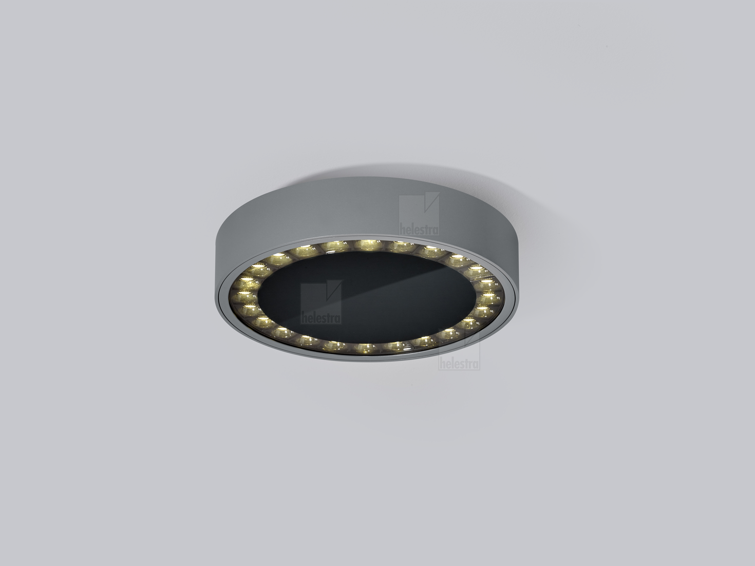 Helestra BICA  ceiling luminaire cast aluminium graphite